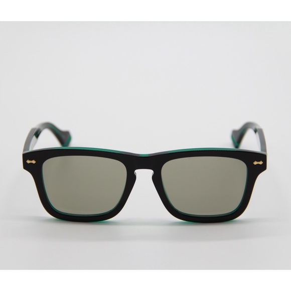 NEW GUCCI GG0735S 004 GREEN BLACK SUNGLASSES GUCCI GG 0735S - Picture 3 of 12